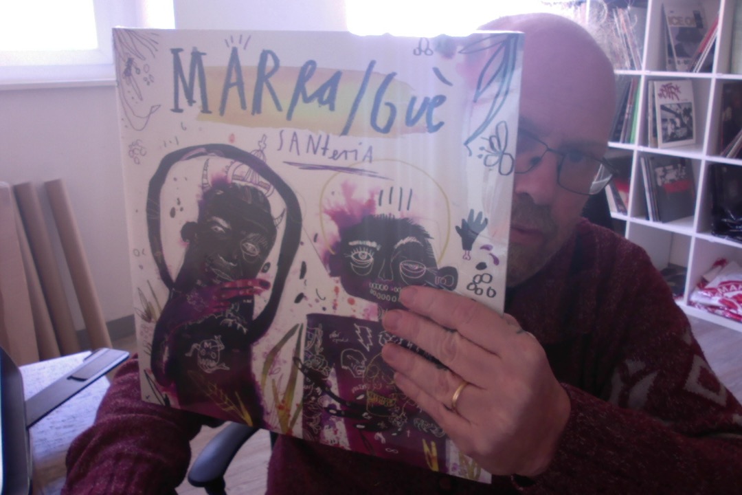 MARRACASH / GUE' PEQUENO - SANTERIA SIGILLATO - DOPPIO VINILE LP+CD  AUTOGRAFATO